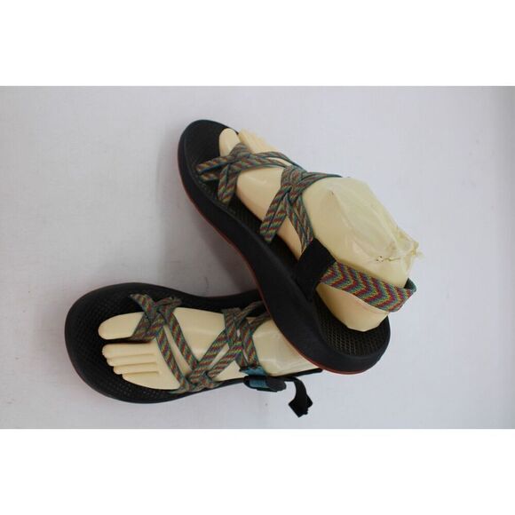 Womens Chaco ZX/2 Classic Vibram Fiesta Rainbow Toe Ring Strap Sandals SZ 10 - Picture 1 of 11